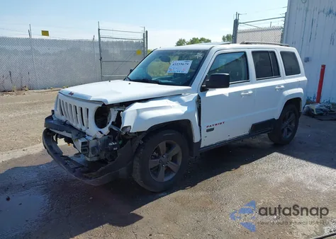 2016 Jeep Patriot 75Th Anniversary z USA, uszkodzony, nr VIN 1C4NJRBB5GD786760